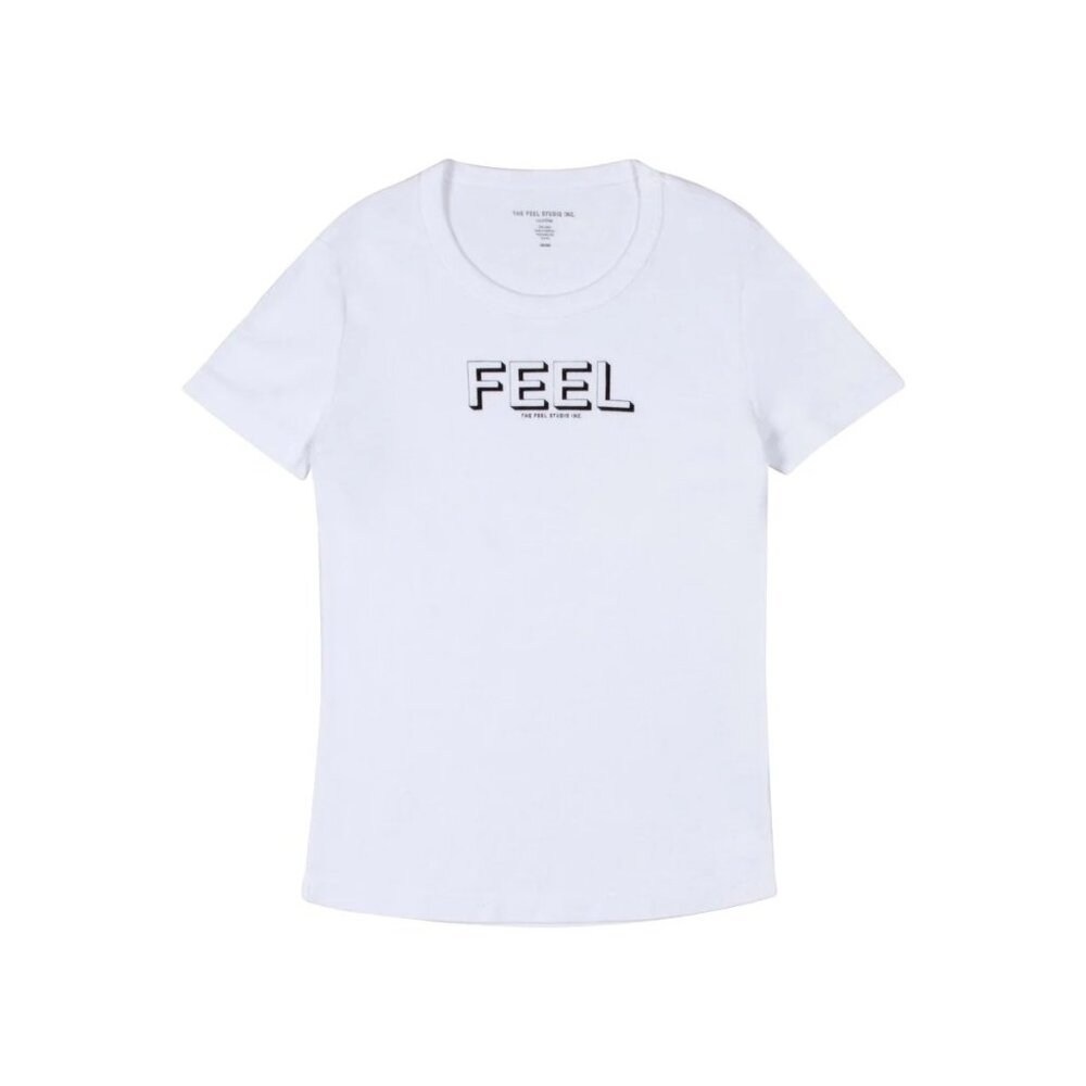 The Feel Studio Inc Baby Tee in White